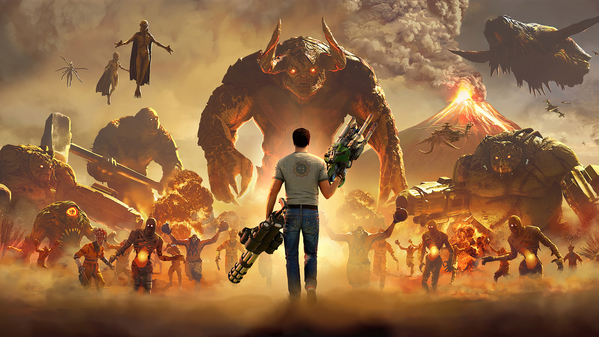 Играть в Serious Sam VR: The Last Hope | Виртуальная реальность в Москве —  Нереальное место